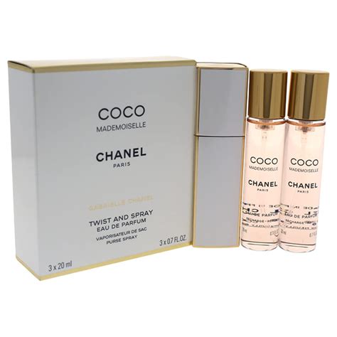 chanel coco mademoiselle twist & spray eau de parfum refill|chanel coco mademoiselle online order.